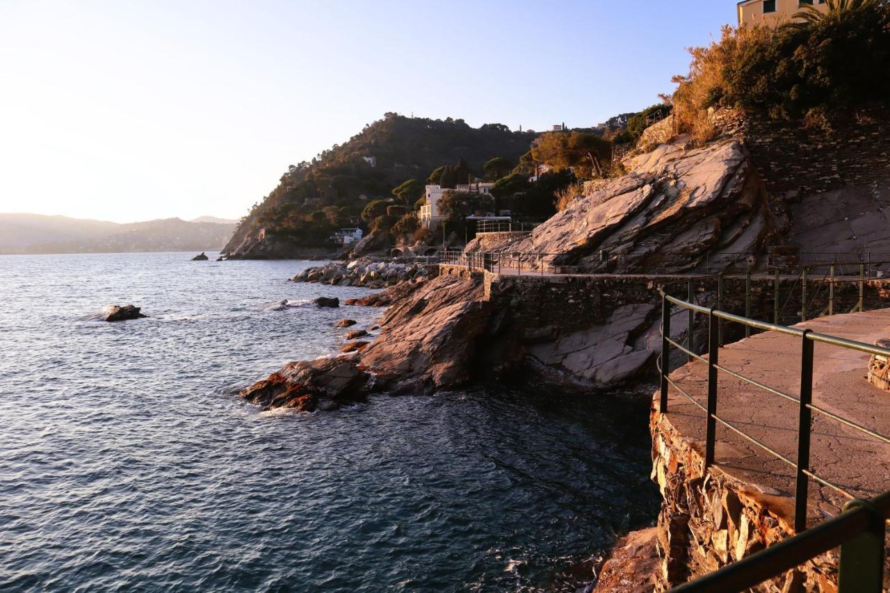 佐阿利Una Conchiglia Sul Mare Attico Vista Portofino公寓 外观 照片