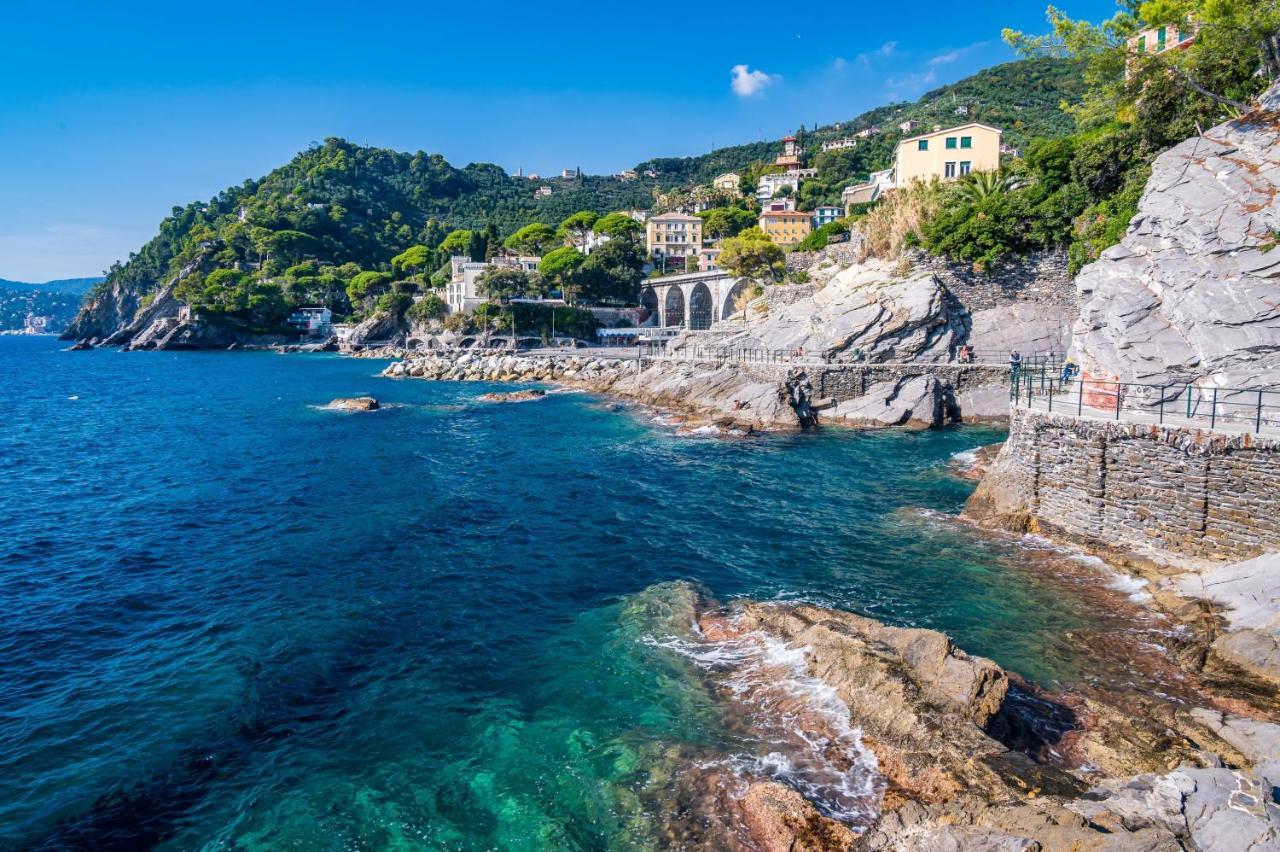 佐阿利Una Conchiglia Sul Mare Attico Vista Portofino公寓 外观 照片